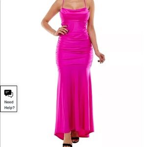 Formal form fitting dress. Worn one time.